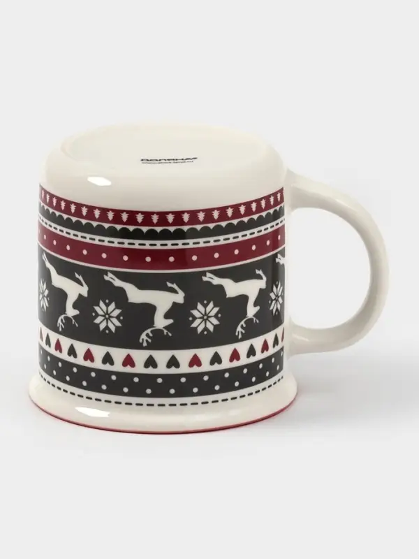 Кружка Кружка "Новый год. Олени" 380 мл, 13х9,5х9 см в упаковке
