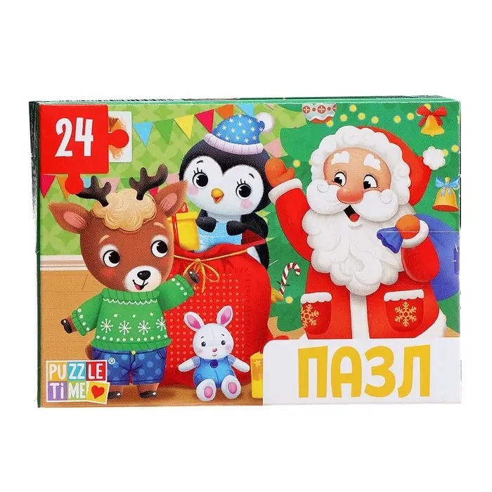 Пазл «В ожидании Нового года», 24 детали Пазл «В ожидании Нового года», 24 детали