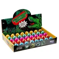 Растущая игрушка «Яйцо с картинкой цветное, Динозавры» 3,5х4,5 см, МИКС
