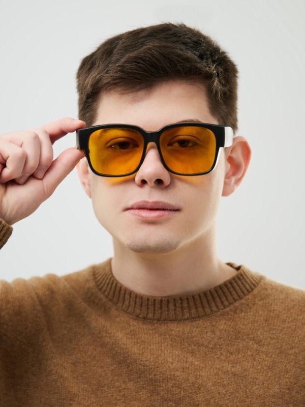 Очки для водителя, антиблик, антифары, фотохромные (хамелеон), uv 380, ширина 14.3 см Очки для водителя, антиблик, антифары, фотохромные (хамелеон), uv 380, ширина 14.3 см