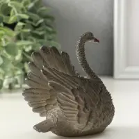 Фигурка для чайной церемонии "Белая лебедь" меняет цвет 11х10х8 см Фигурка для чайной церемонии "Белая лебедь" меняет цвет 11х10х8 см