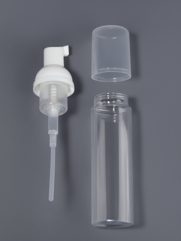 Бутылочка д/хранения с дозатором пенообраз 85мл d3,6*15см прозр ОТ Бутылочка д/хранения с дозатором пенообраз 85мл d3,6*15см прозр ОТ