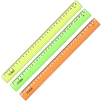 Линейка 30см прозр. &nbsp; NEON Cristal цвет ассорти &nbsp;ЛН-32