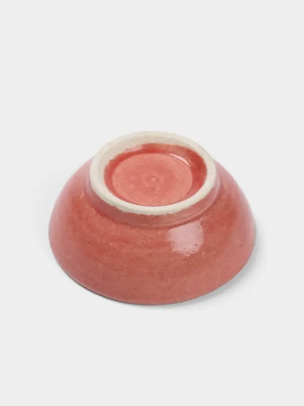 Соусник, 4.5&times;4.5&times;2 см, керамика, красный