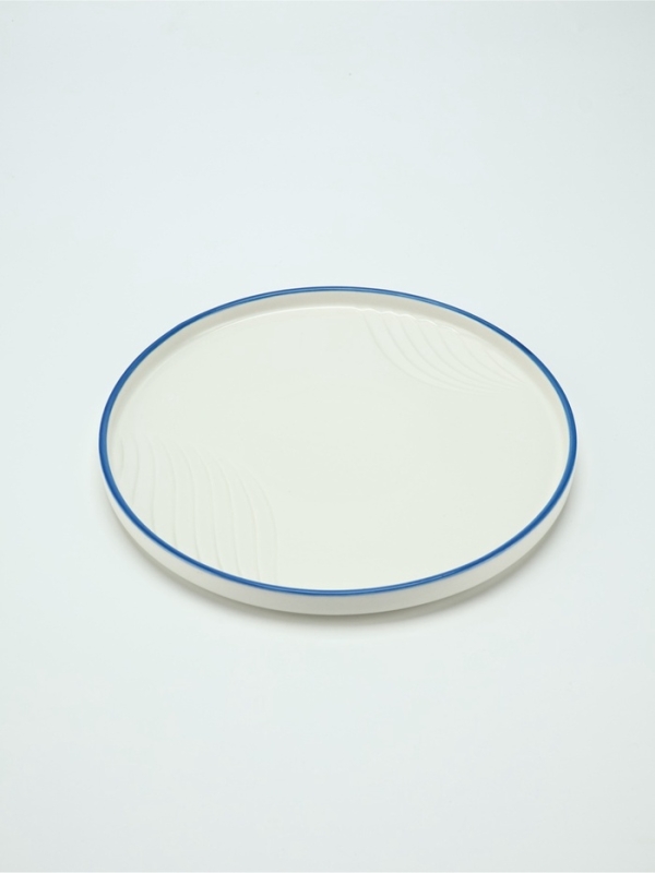 Тарелка керамическая Dolce Ceramo. «Оушен», 23 х 23 см Тарелка керамическая Dolce Ceramo. «Оушен», 23 х 23 см