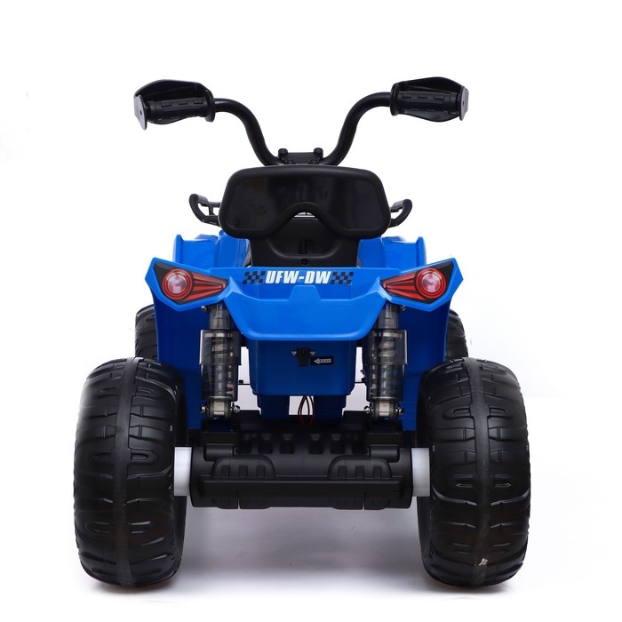 Электромобиль «Квадроцикл», EVA колёса, кожаное сидение, цвет синий Электромобиль «Квадроцикл», EVA колёса, кожаное сидение, цвет синий