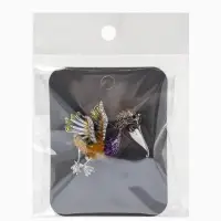 Брошь &laquo;Птица&raquo; пеликан, цветная в серебре