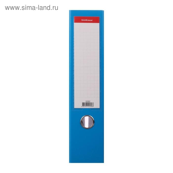 Папка-регистратор А4, 70 мм, ErichKrause Папка-регистратор А4, 70 мм, ErichKrause "Neon", с арочным механизмом, голубая