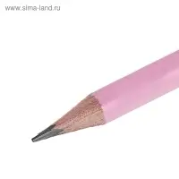 Карандаш чернографитный BrunoVisconti Graphix Zefir НВ, нежно-розовый