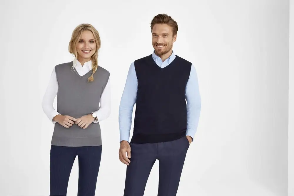 Жилет унисекс Gentlemen черный, размер XXs