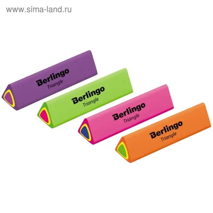 Ластик Triangle, треугольный, термопластичная резина, 44х15х15 мм Ластик Triangle, треугольный, термопластичная резина, 44х15х15 мм