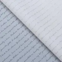 Пленка для цветов «Послание», белый, 58 см × 58 см Пленка для цветов «Послание», белый, 58 см × 58 см