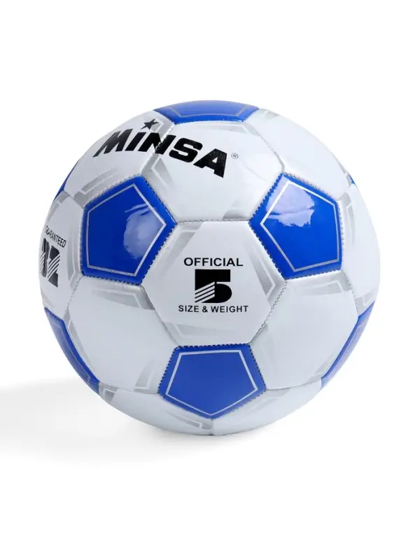 Футбольный мяч MINSA Classic, машинная сшивка, 32 панели, р. 5, TPU