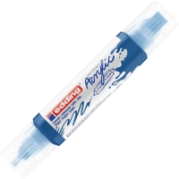 Маркер акриловый двусторон.3D Edding5400/903.Голубая шагаль/Gentian blue