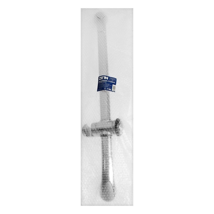 Душевая стойка ZEIN H02, с держателем, изогнутая, хром Душевая стойка ZEIN H02, с держателем, изогнутая, хром