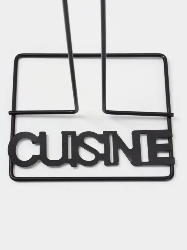 Держатель для бумажных полотенец настольный Доляна, 13.5&times;15.5&times;29 см, чёрный