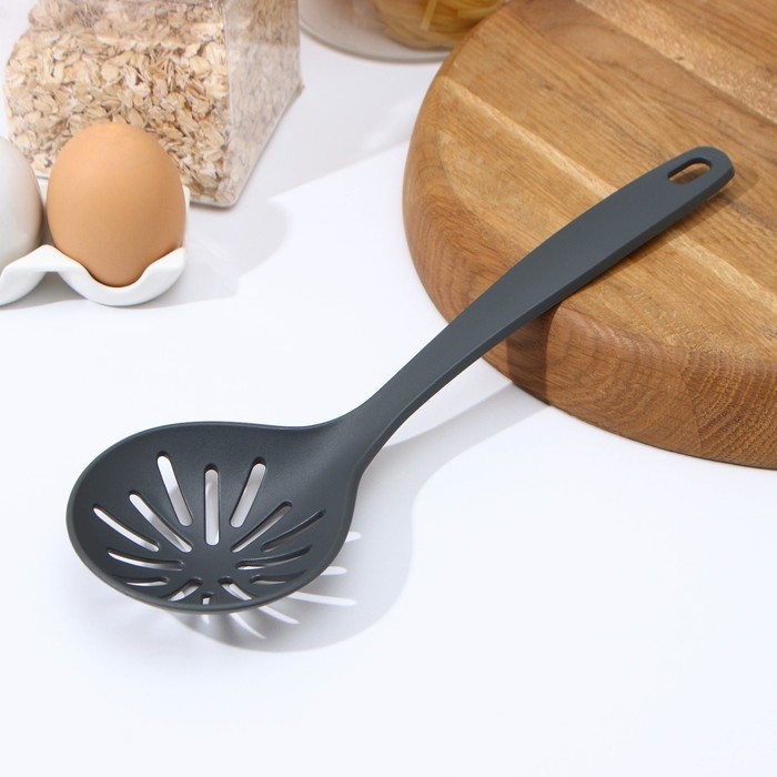 Шумовка, 28 см, серый Шумовка, 28 см, серый