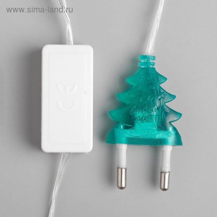 Гирлянда «Нить» 5 м с насадками «Мини фонарик», IP20, прозрачная нить, 20 LED, свечение мульти (RG/RB), мигание, 220 В Гирлянда «Нить» 5 м с насадками «Мини фонарик», IP20, прозрачная нить, 20 LED, свечение мульти (RG/RB), мигание, 220 В