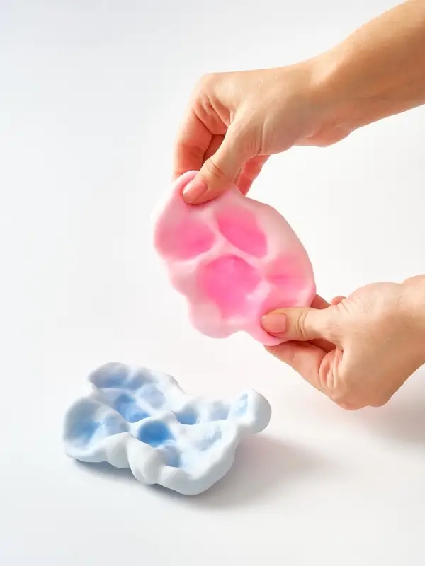 Мялка Мялка "Мягкий шар", можно откачивать и закачивать воздух, цвета МИКС