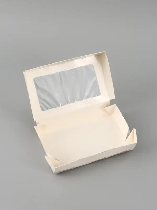 Коробка подарочная с окном &laquo;Лепестки&raquo;, 20&times;12&times;4 см, самосборная