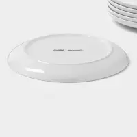 Десертные тарелки Magistro Mien, d=16.5 см, набор 6 шт., фарфор, белые