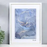 Рамка для фото 30&times;40 см, &laquo;Офисная&raquo;, пластик, белая