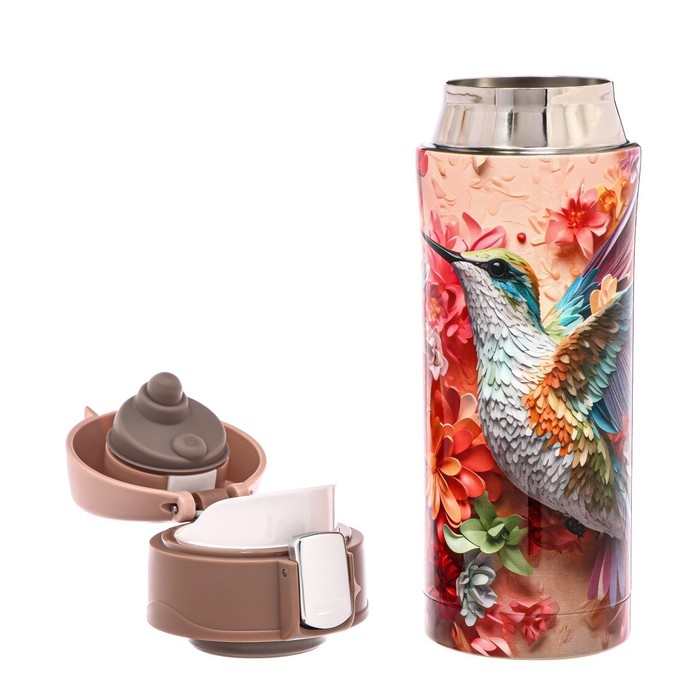 Термокружка, 350 мл, Style, "Калибри", сохраняет тепло до 8 ч