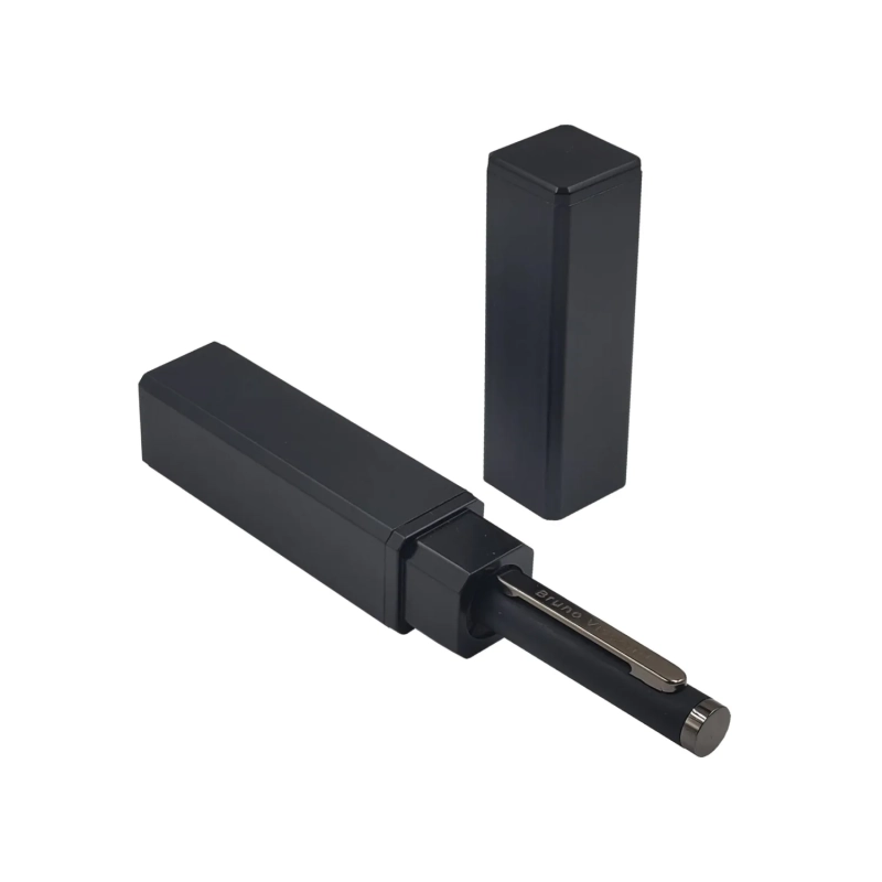 Ручка шариковая BV FIRENZE 1мм син кор черн,тубус прямоуг черный 20-0298/03