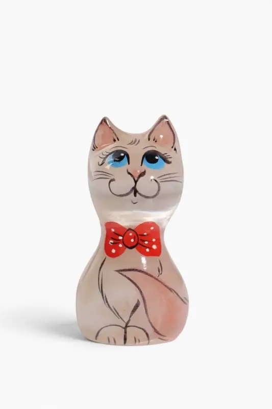 Фигурка &laquo;Кошечка мини&raquo;, 4.5&times;2.3 см, селенит, МИКС