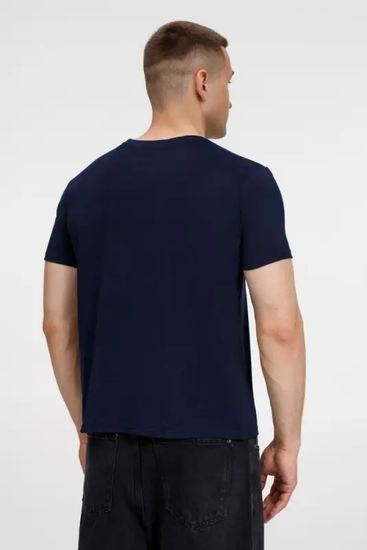 Футболка унисекс Senti, темно-синяя, размер S Футболка унисекс Senti, темно-синяя, размер S