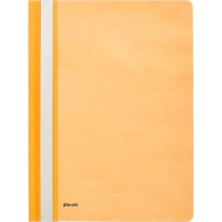 Скоросшиватель пластиковый Комус А4 оранжевый 1810