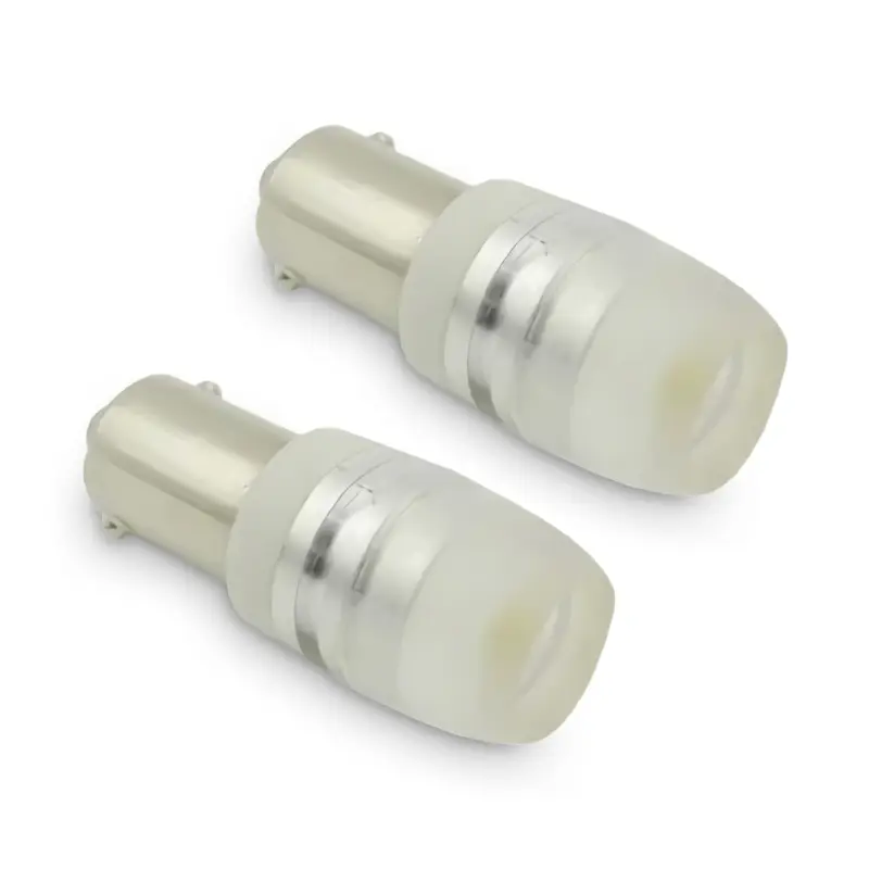 B016 Т8/белый/ (BA9S) 1,5W LENS CONE, блистер 2 шт