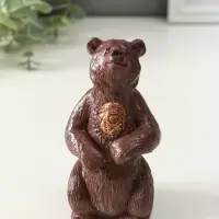 Фигурка гипс &laquo;Медведь тотемный&raquo;, 11 см, коричневый