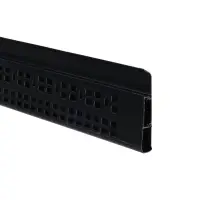 Плинтус напольный &laquo;Деконика&raquo;, 2200&times;85 мм, цвет 007 чёрный