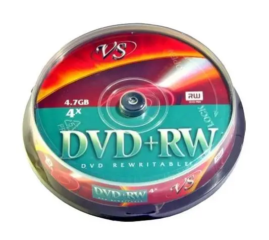 Диск DVD RW VS, 4x, 4700 Мб, блистер, 10 шт Диск DVD RW VS, 4x, 4700 Мб, блистер, 10 шт