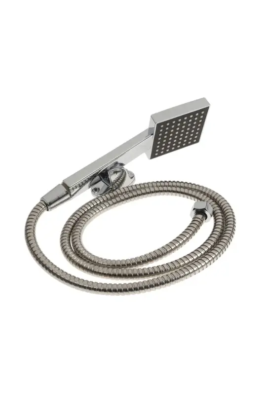 Смеситель для ванны ZEIN Z2245, короткий излив, картридж 35 мм, с душевым набором, хром