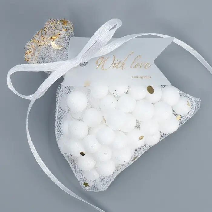 Мешочек подарочный из фатина «Нежность», 7 х 9 см +/- 1.5 см Мешочек подарочный из фатина «Нежность», 7 х 9 см +/- 1.5 см