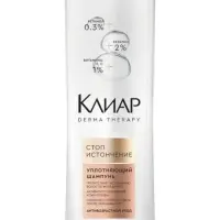 Шампунь для волос уплотняющий "Клиар" стоп-истончение, 380 мл Шампунь для волос уплотняющий "Клиар" стоп-истончение, 380 мл