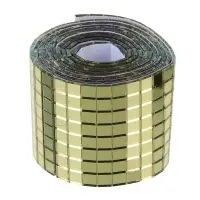 Зеркальная мозаика тм VETTA Золото, 4x100 см