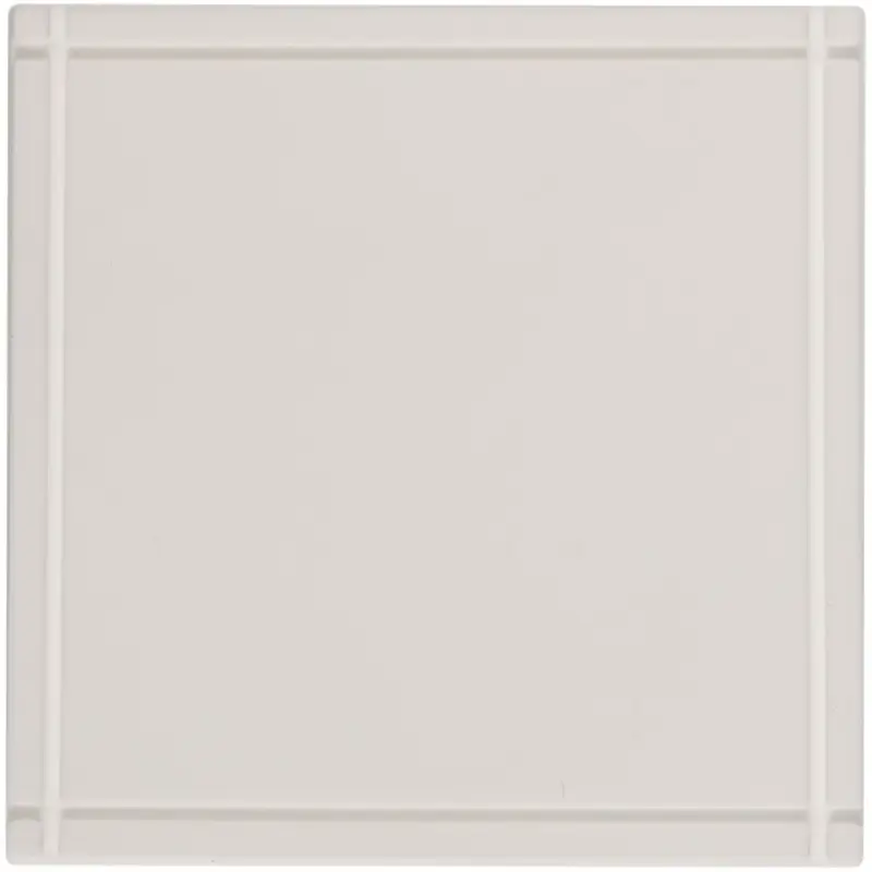 Лейбл из ПВХ Dzeta, L, белый