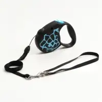 Рулетка Flexi Safari S, 5 м, трос, до 12 кг, голубой жираф (blue Giraffe)