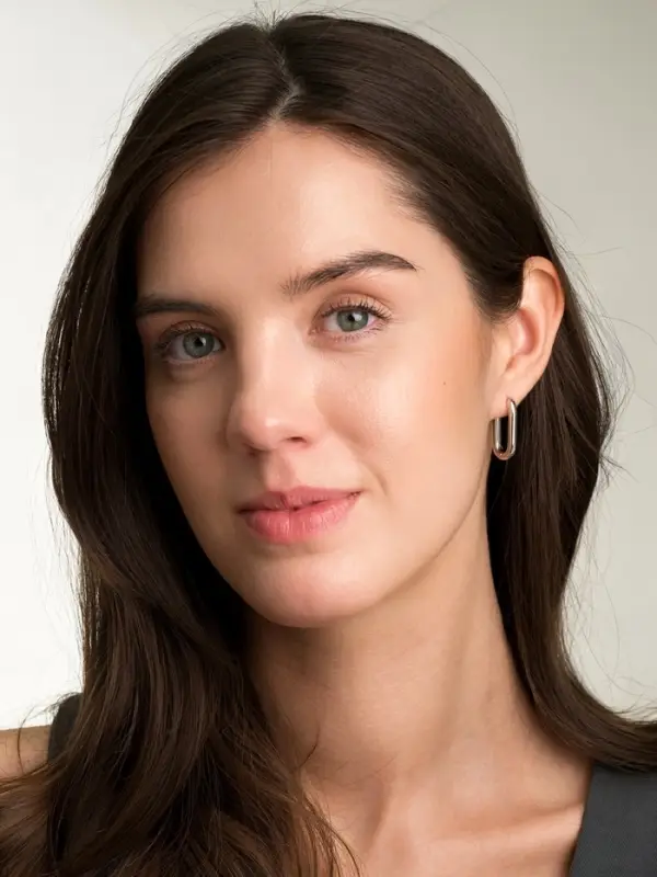 Серьги металл &laquo;Геометрия&raquo;, объёмный овал, цвет серебро