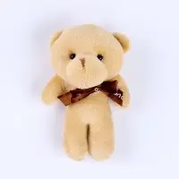 Мягкая игрушка &laquo;Медведь&raquo;, с бантом, 11 см, цвет МИКС