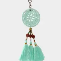 Брелок "Ловец снов" 19 см, цв. голубой Брелок "Ловец снов" 19 см, цв. голубой