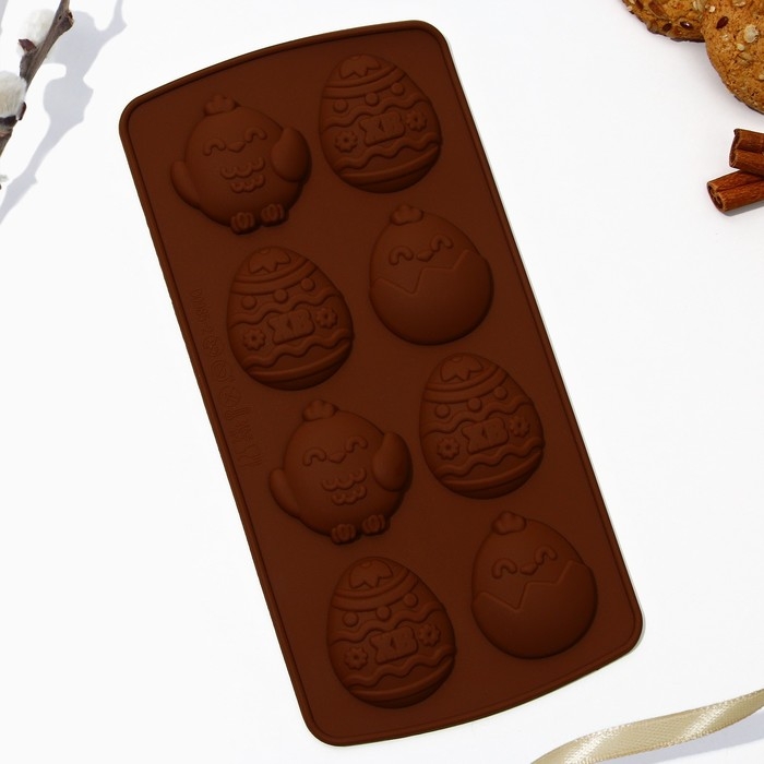 Силиконовая форма для выпечки «Светлой Пасхи!«, 10.6 х 20.7 см. Силиконовая форма для выпечки «Светлой Пасхи!«, 10.6 х 20.7 см.