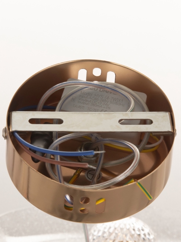 Люстра Tanja 6Вт LED 4000-6000К золото 16х16х10см