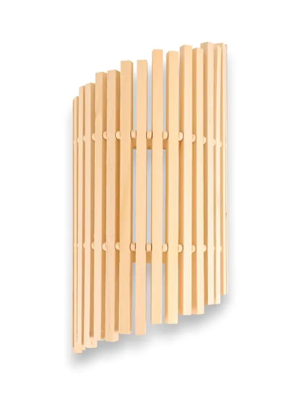 Абажур для бани и сауны &laquo;Наклонный&raquo;, липа, 42&times;22.5&times;15 см, настенный, &laquo;Добропаровъ&raquo;