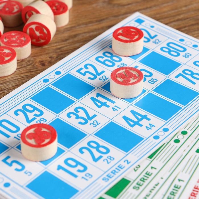 Русское лото, настольная игра  Русское лото, настольная игра "Цветное", 23 х 18 см