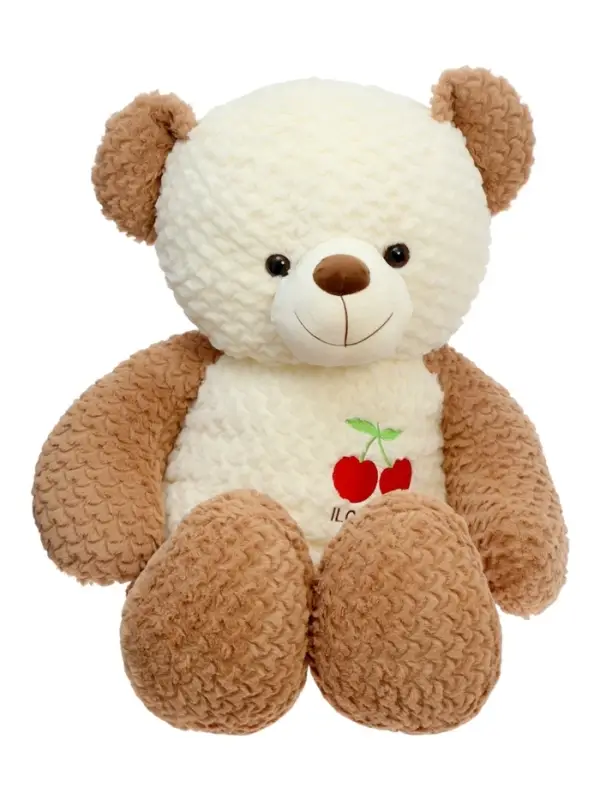 Мягкая игрушка &laquo;Медведь&raquo;, с вишенкой, МИКС, 105 см