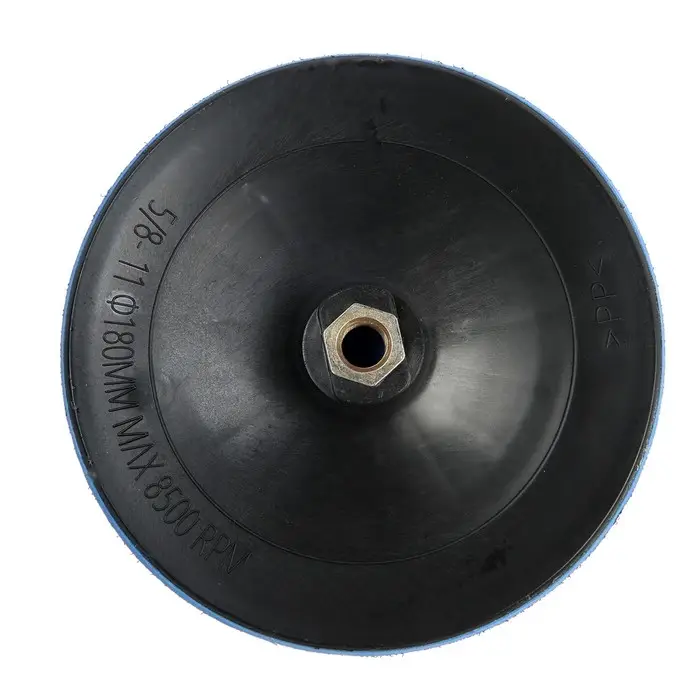 Насадка с липучкой для дрели и УШМ ТУНДРА, М14, с адаптером, твердая, 180 мм Насадка с липучкой для дрели и УШМ ТУНДРА, М14, с адаптером, твердая, 180 мм